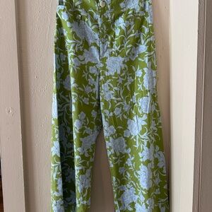 EXCELLENT ANTHROPOLOGIE MAEVE LINEN PRINT COLETTES WOW M